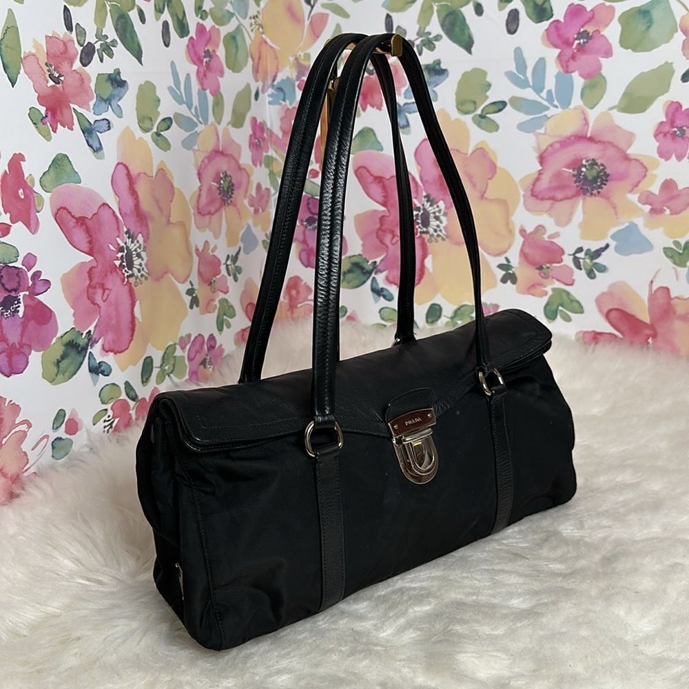 💯Authentic Prada Nylon Handbag🍀 - Picture 5 of 16